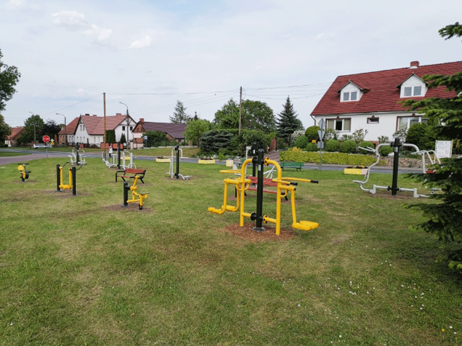 Siłownia zewnętrzna dla dzieci